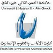 Faculté des Lettres et des Sciences Humaines  Aïn Chock Casablanca